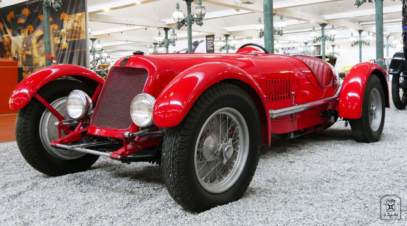 Musée - Cité de l'automobile - Collection Schlumpf - Maserati type 2000 biplace sport 1930 - La Jauge Auto