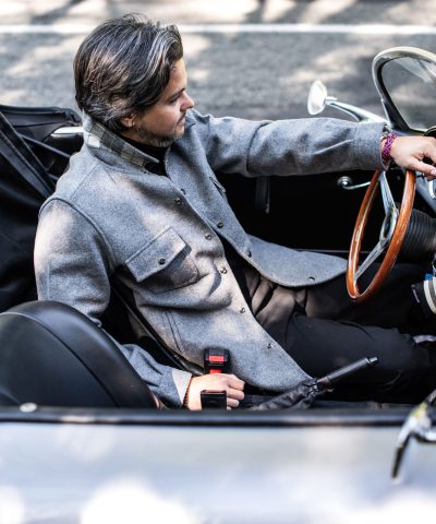 Surchemise gris clair