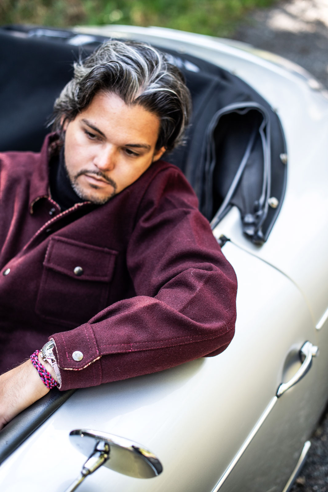 Surchemise mauve – Image 3