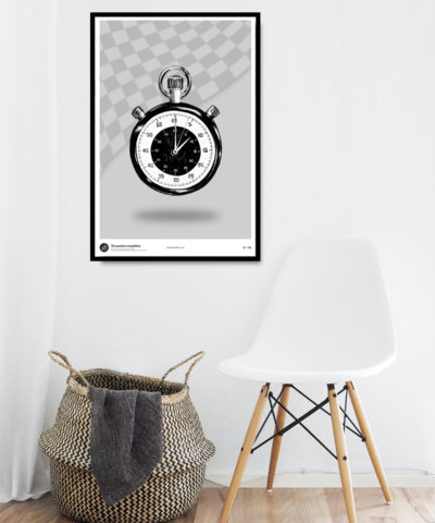 Affiche Chronomètre compétition