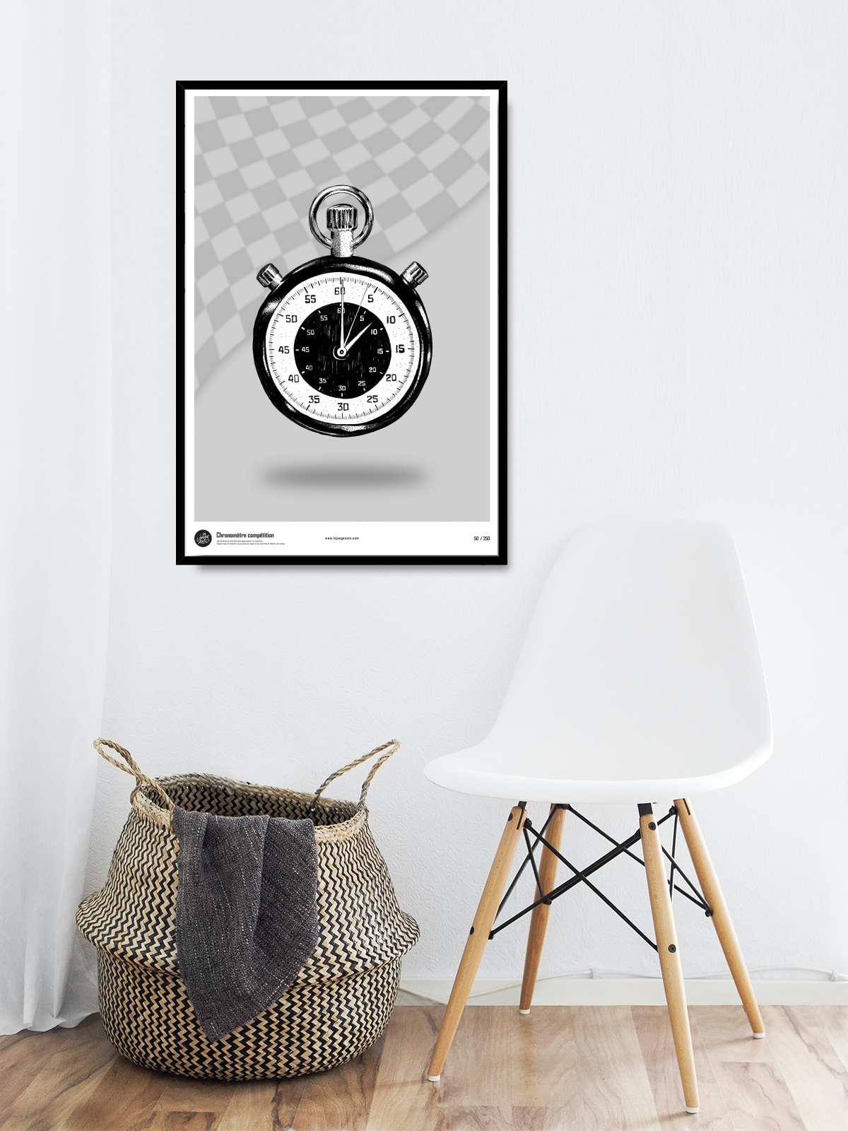 Affiche Chronomètre compétition