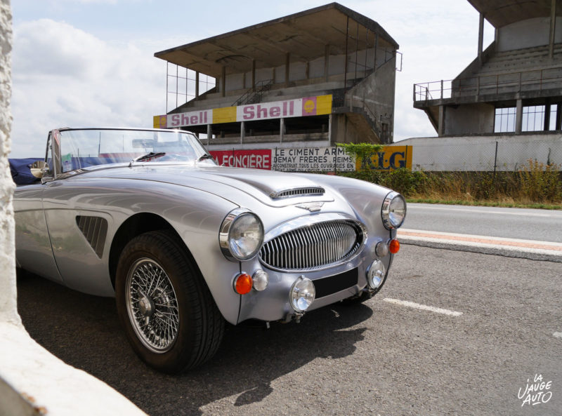 Austin Healey 3000 - Circuit Reims-Gueux - La Jauge Auto