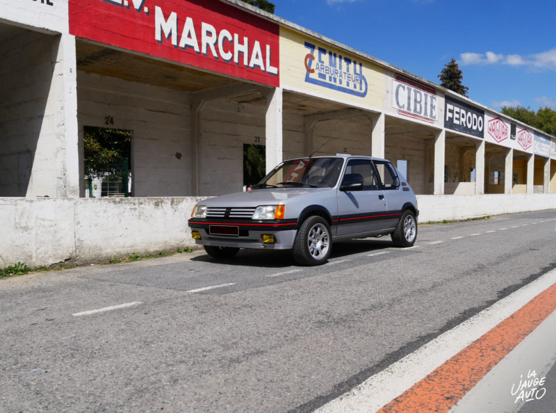 Peugeot 205 GTI - Circuit Reims-Gueux - La Jauge Auto