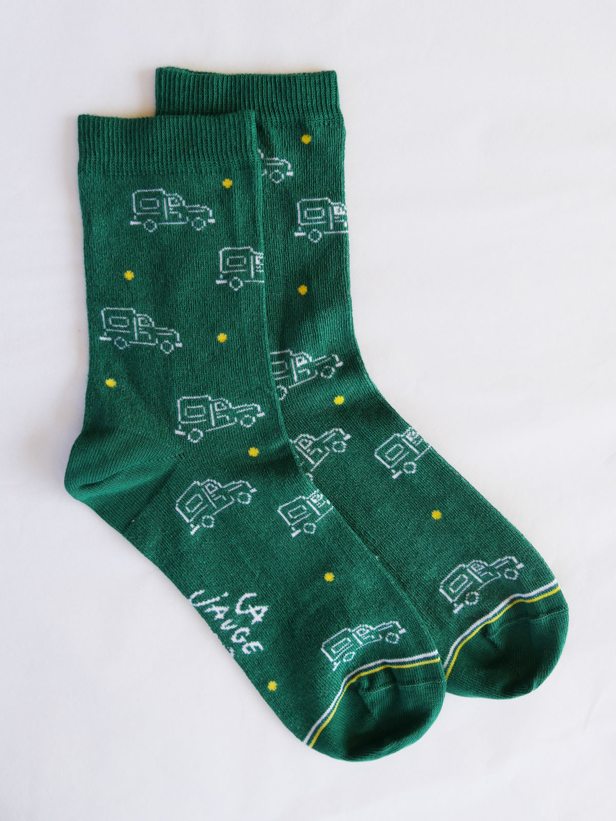 Chaussettes héritage vertes