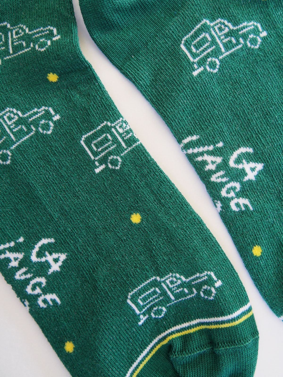 Chaussettes héritage vertes – Image 2