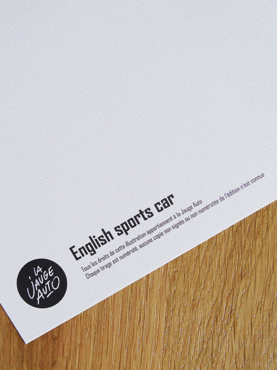 Affiche English Sports Car – Image 4