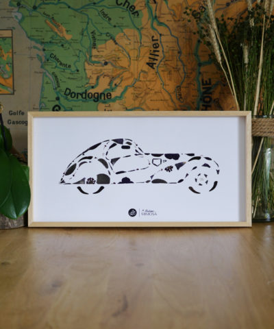 Herbier "La voiture noire"