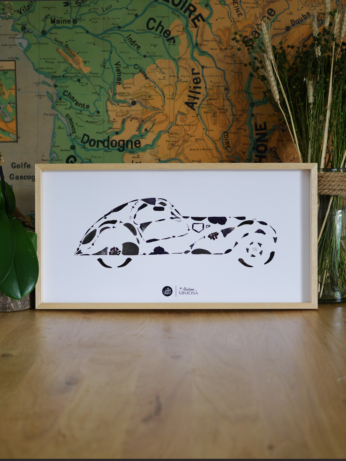 Herbier "La voiture noire"