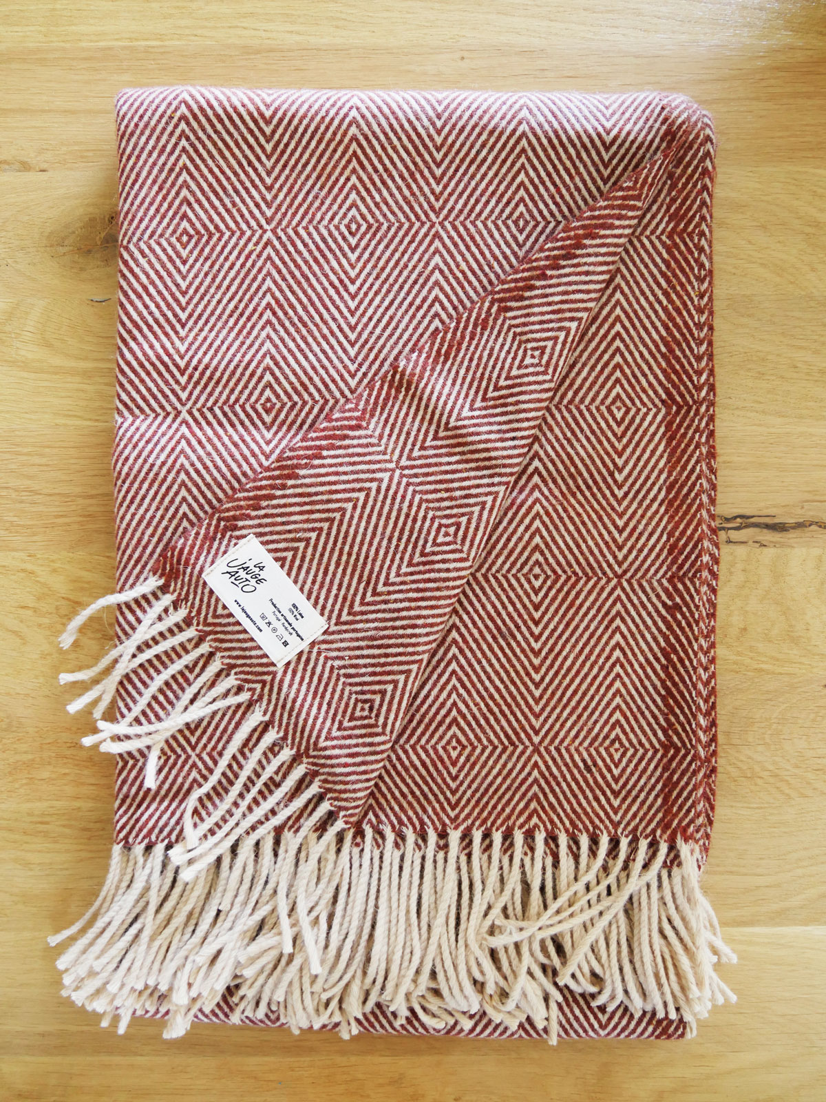 Plaid "Miguel" terracota – Image 2