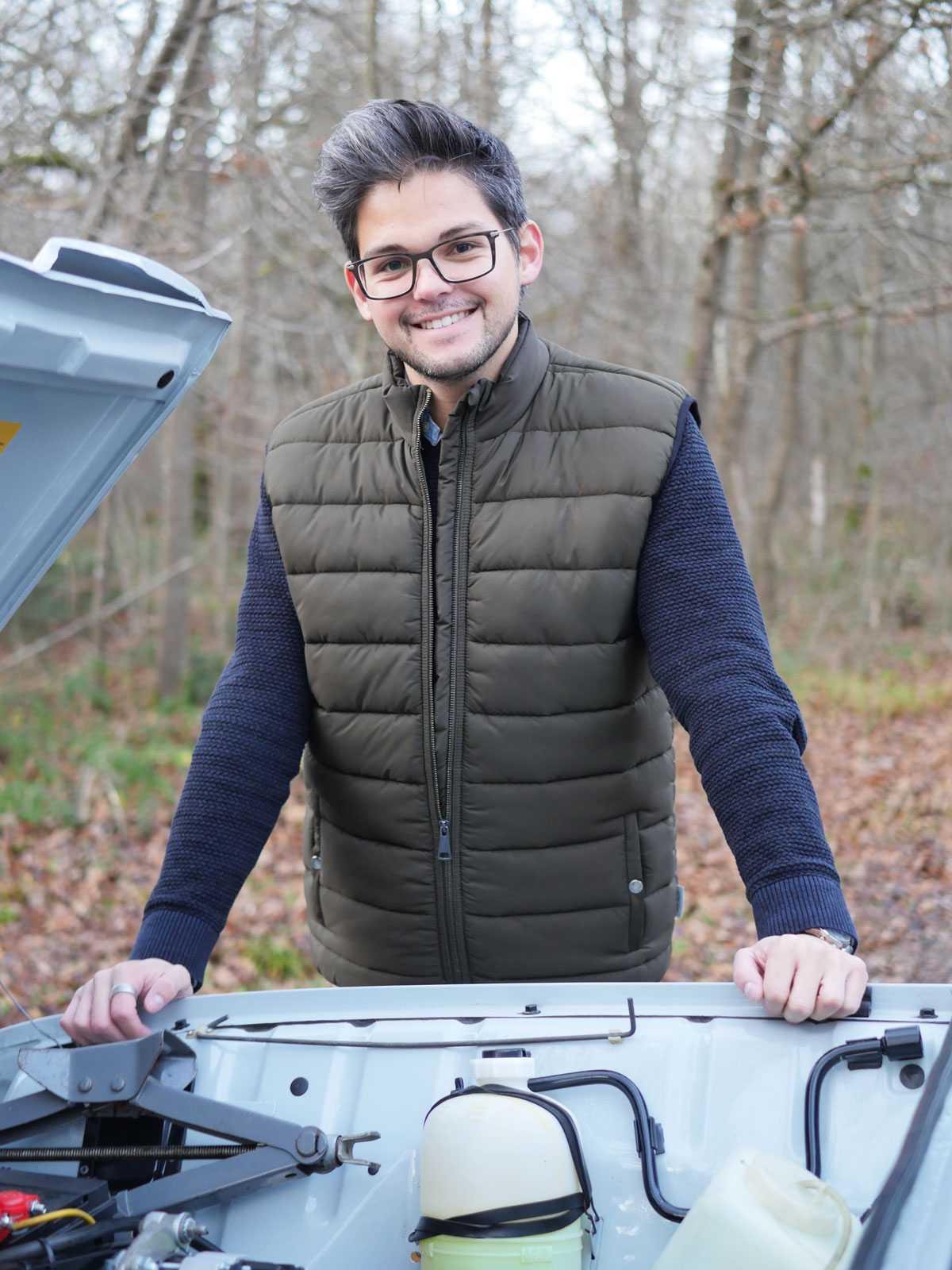 Doudoune sans manches kaki – Image 5