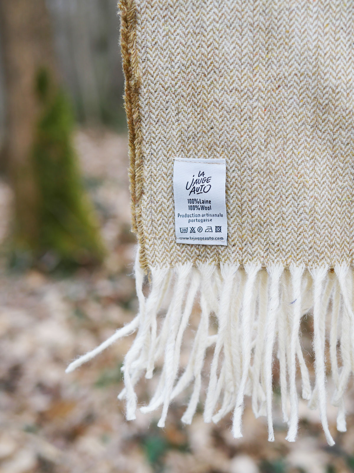 Echarpe "Rodrigo" beige – Image 4