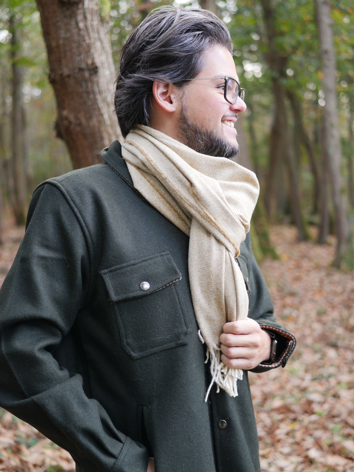 Echarpe "Rodrigo" beige