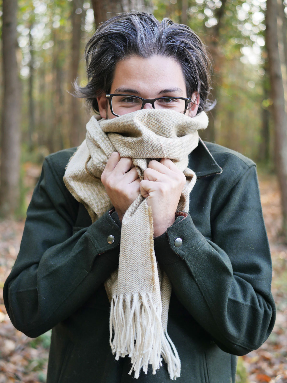 Echarpe "Rodrigo" beige – Image 5